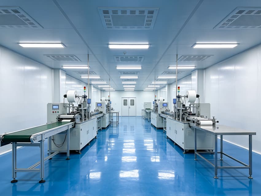 安徽十萬級醫(yī)用敷料廠房凈化裝修方案